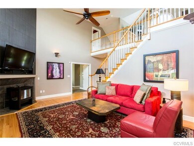 17'x19' Great Room with dramatic corner floor-to-c