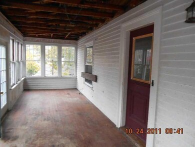 Enclosed Porch.