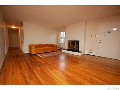 Original oak floors throughout the home add a warm