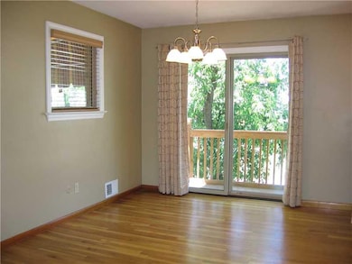 Dining Room. The dining room end of the open floor