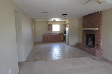 Great room into kitchen