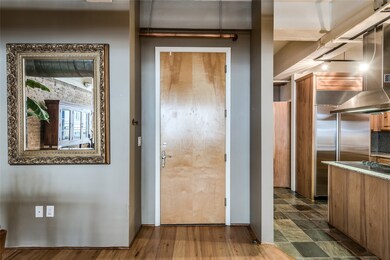 Entry door to the unit.