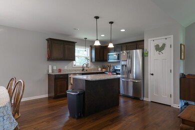 Kitchen with nice Island.