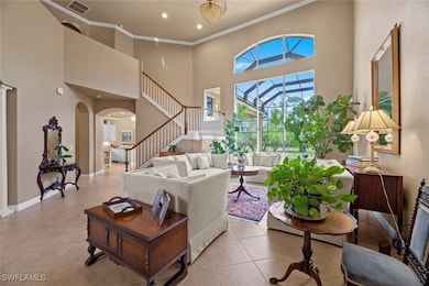 Living room & staircase to 2nd level
