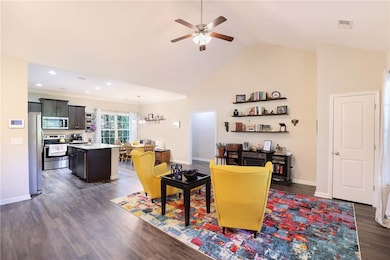 Living Room and Kitchen