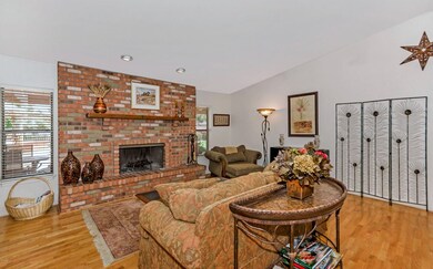 brick Fireplace