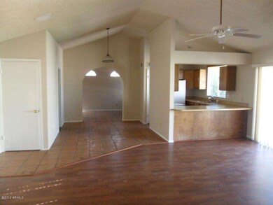 Great Room Dining Area and Kitchen