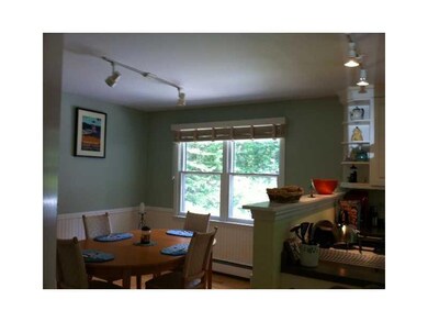 Kitchen. The breakfast nook is both...