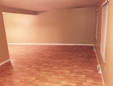 The entryway leads you into the open floor plan wh