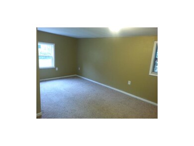 This is the larger of the two bedrooms on the firs