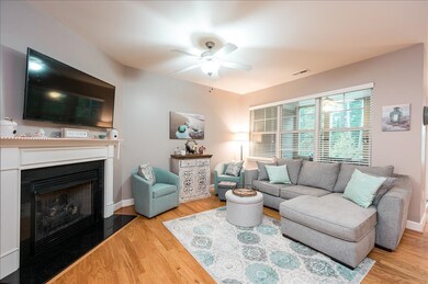 Open concept family room.