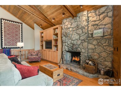 Natural, native stone, wood burning fireplace
