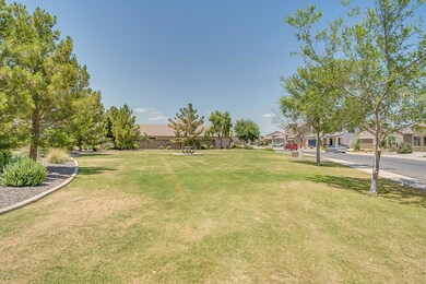Green space directly across the street