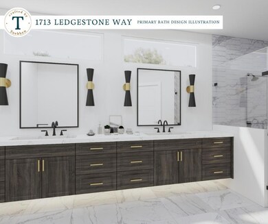 Primary bath Illustration