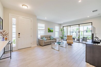 Main entry is along the side