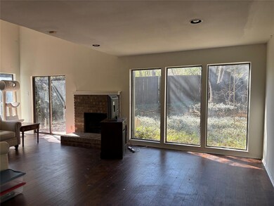 Dining view to backyard area