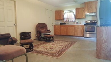 Den/kitchen open area