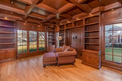 Gorgeous Executive Living Room/Office with custom 