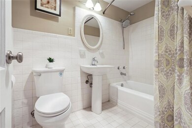 Bright and white bathroom