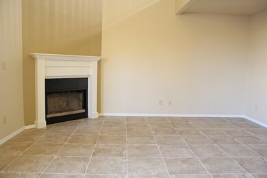 Open Family Room with Cozy Fireplace