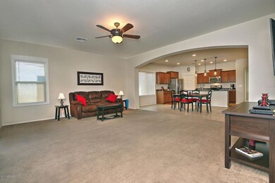 Spacious floor plan
