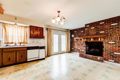 Kitchen, 3rd bedroom was used to create a large ea