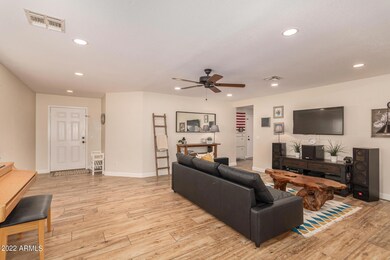 Spacious family room