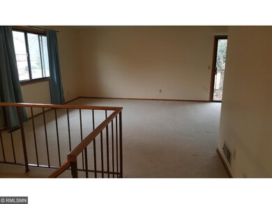 Living Room open to Dining Room and Deck!