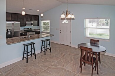 dining and kitchen