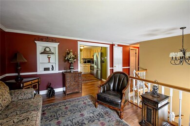 Opens to eat-in Kitchen and dining area.