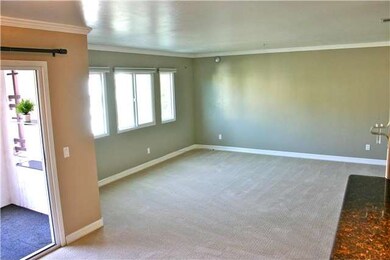 View from dining room towards living room