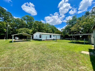 Back of property