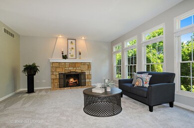 open to kitchen~ warm inviting family space with g
