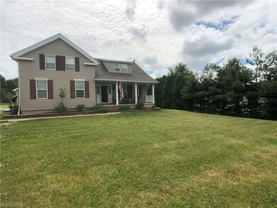 Front of home with large front yard