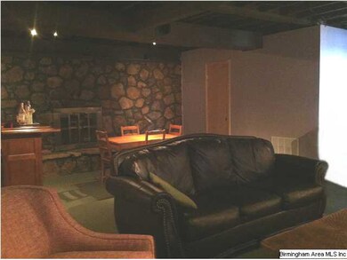 Additional view of the lower level Den showing the