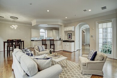 Living room open to breakfast room area, and open kitchen!