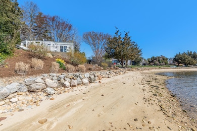 Private beach