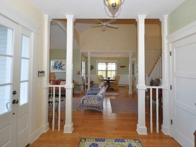 Entry. Large foyer to family room