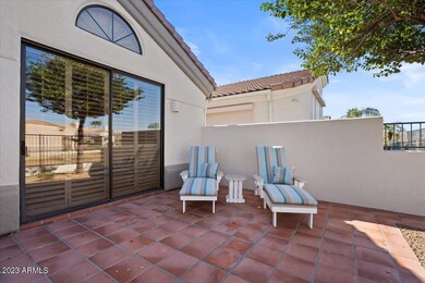 Primary patio