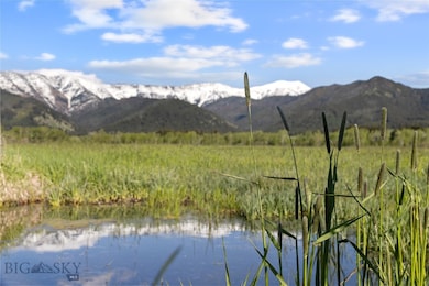 Snow Capped Bridger Mountains