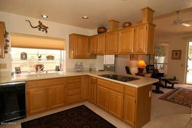 Kitchen Opens to Family Room