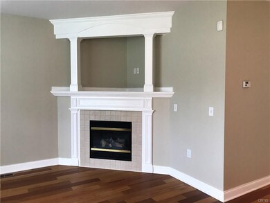 Gas Fireplace.