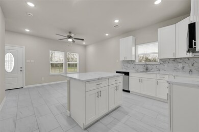kitchen open to family room