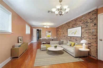 Virtual Imaging of the Living/Dining Room. Brick w