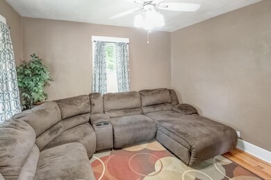 Living Room is larger than it appears with this ve