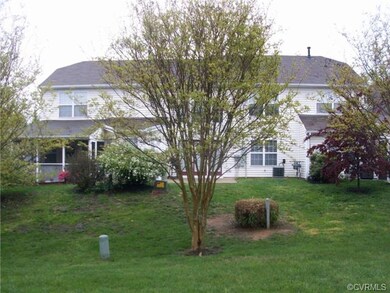 View from Rear Patio to Townhouses Behind
