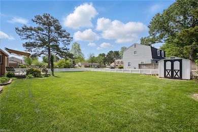 Large, beautiful backyard