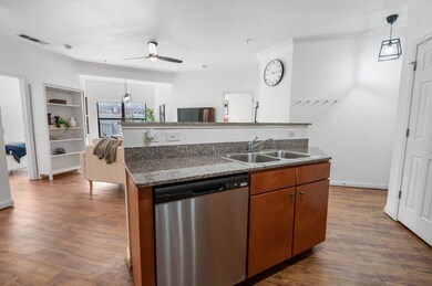 Kitchen featuring stainless steel dishwasher, cei
