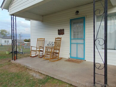 Inviting front porch