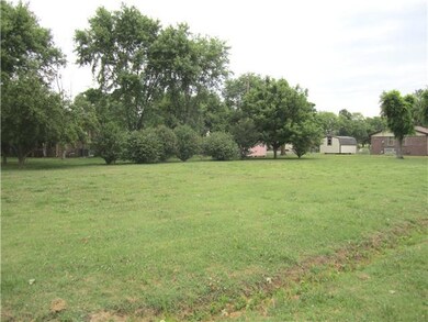 Looking across the lot to the other house